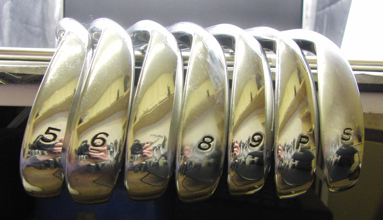 Set of 7 TaylorMade R7 XR 5-SW Irons Regular Steel Shafts PGM Grips*