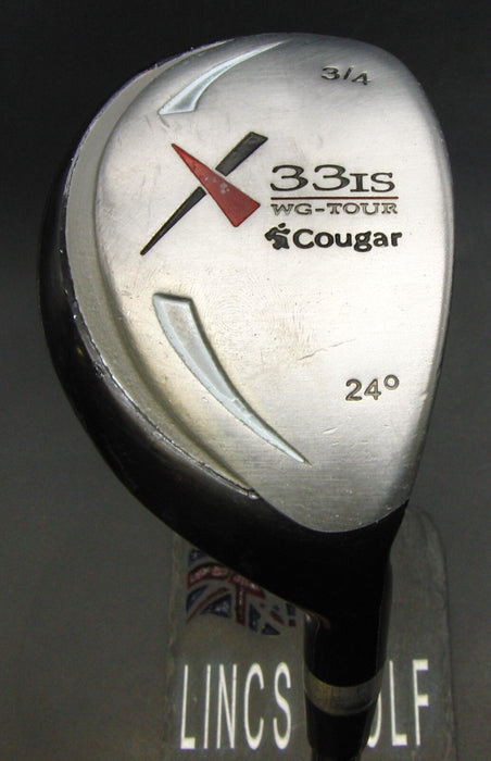 Cougar X 33is 24° Hybrid Regular Graphite Shaft Cougar Grip & cvXer Head Cover
