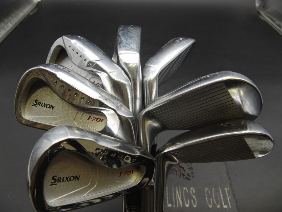 Set of 7x Srixon I-701 Forged Irons 4-PW Regular Steel Shafts Srixon Grips*