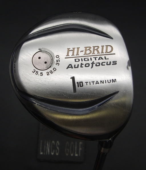 Dunlop HI-BRID Digital Autofocus 10° Driver Stiff Graphite Shaft Benross Grip