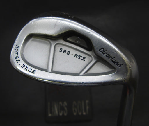 Cleveland 588 RTX Rotex Face 58° Sand Wedge Regular Steel Shaft Cleveland Grip