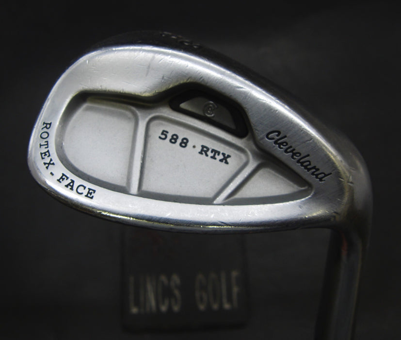 Cleveland 588 RTX Rotex Face 58° Sand Wedge Regular Steel Shaft Cleveland Grip