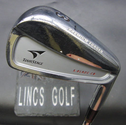 Bridgestone Tourstage X-Blade CB 3 Iron Stiff Steel Shaft Golf Pride Grip