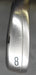 Left-Handed TaylorMade M4 8 Iron REAX 90 Stiff Steel Shaft TaylorMade Grip