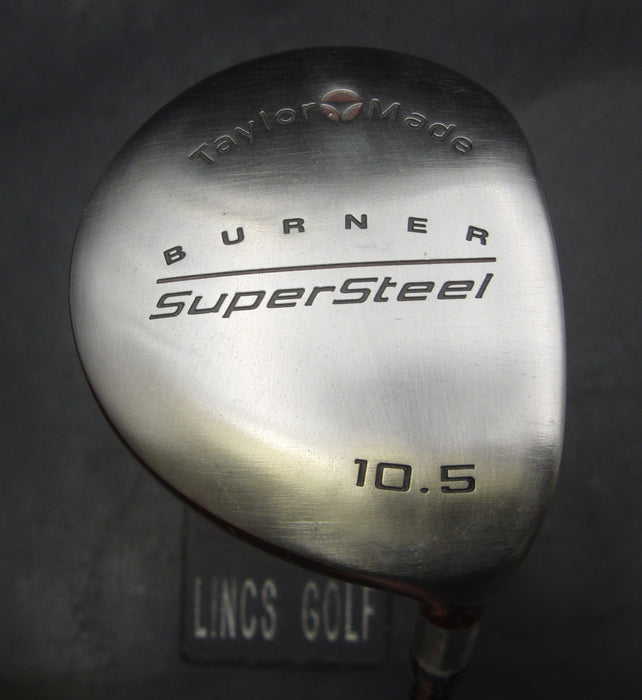 TaylorMade Burner Supersteel 10.5° Driver Stiff Graphite Shaft TaylorMade Grip