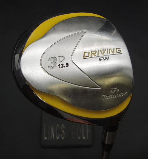 Tobunda Driving FW 13.5° Driver Stiff Graphite Shaft Golf Pride Grip