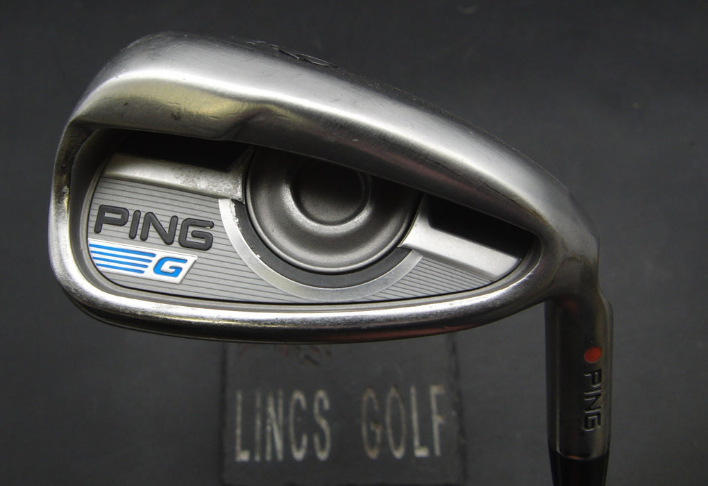 Ping G Series Red Dot 9 Iron Stiff Steel Shaft Golf Pride Grip