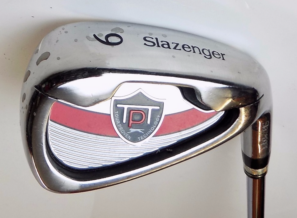 Slazenger TPT 9 Iron Regular Flex Steel Shaft Slazenger Grip