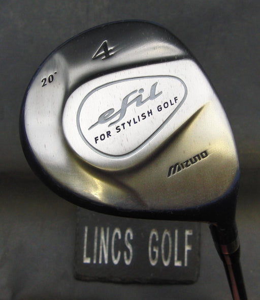 Ladies Mizuno Efil for Stylish Golf 20° 4 Wood Ladies Graphite Shaft Mizuno Grip