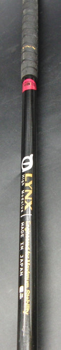 Lynx Heat Arrow Aerodynamics Sole 15° 3 Wood Stiff Graphite Shaft Lynx Grip