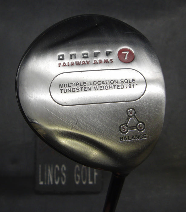 Daiwa Onoff Fairway Arms 21° 7 Wood Regular Graphite Shaft OnOff Grip