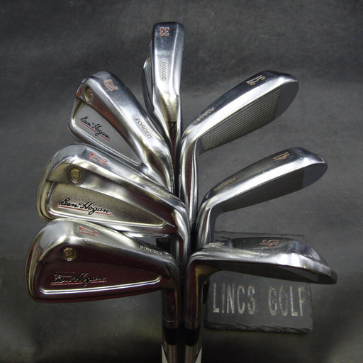 Set of 7 x Ben Hogan PTX Forged Irons 4-PW Regular Graphite Shafts G/P Grips