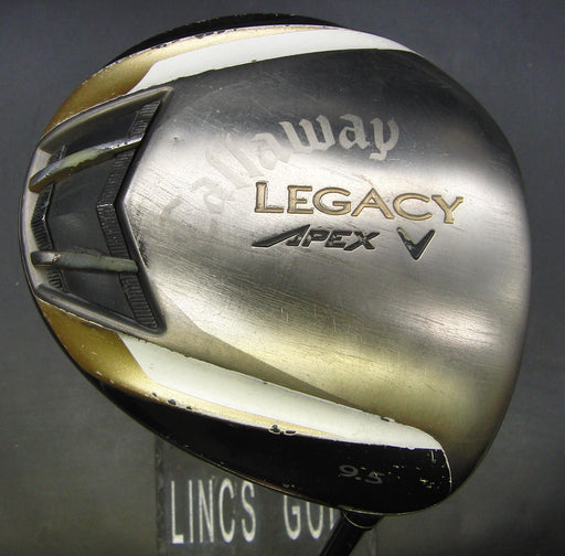 Callaway Legacy Apex 9.5° Driver Stiff Graphite Shaft Golf Pride Grip