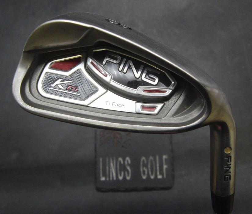 Ping K15 Yellow Dot 8 Iron Regular Steel Shaft Ping Grip