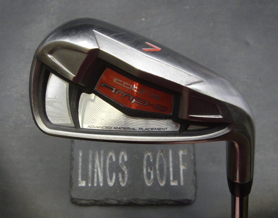 Cobra Amp-D 7 Iron Regular Steel Shaft Cobra Grip