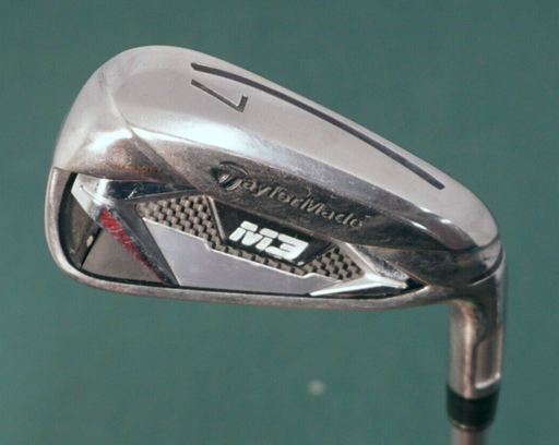 TaylorMade M3 Ribcore 7 Iron Forged Stiff Graphite Shaft Lamkin TaylorMade Grip