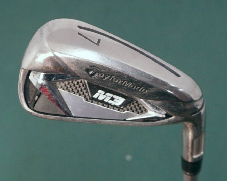 TaylorMade M3 Ribcore 7 Iron Forged Stiff Graphite Shaft Lamkin TaylorMade Grip