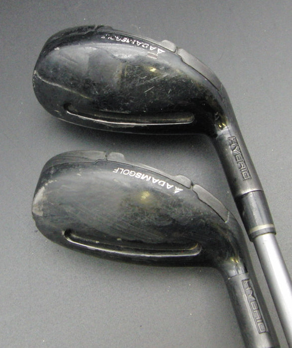 Set of 2 Adams Golf Idea Tech V4 5 +6  Hybrids Regular Graphite Shafts*