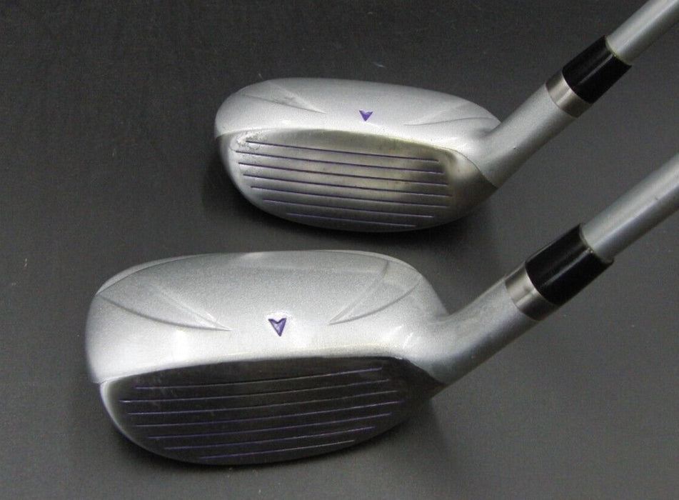 Ladies Set of 2 Jack Nicklaus EZUP 4 & 5 Hybrids Ladies Graphite Shafts