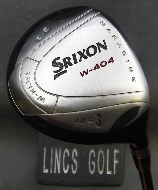 Srixon W-404 14.5° 3 Wood Regular Graphite Shaft Srixon Grip