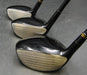 Set of 3 Royal Collection  B.B.D 3 ,4 & 5 Woods Extra Stiff Graphite Shafts