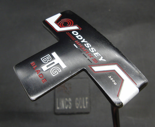 Odyssey Works Big T Blade 350g Putter Steel Shaft 84cm Length Odyssey Grip*
