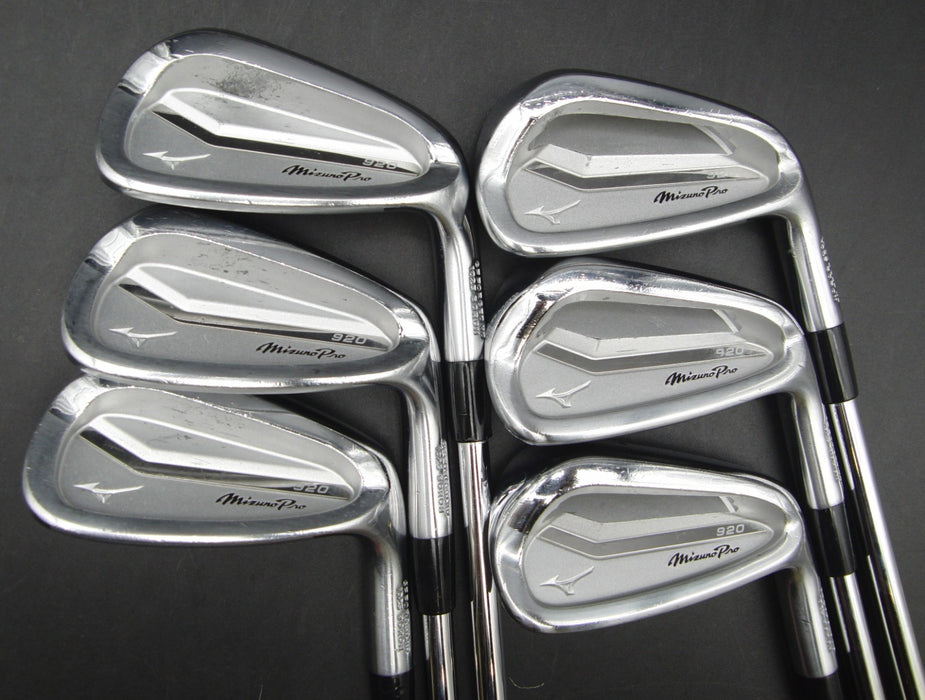 Set of 6x Mizuno Pro 920 Forged Irons 5-PW Extra Stiff Steel Shafts G/P Grips