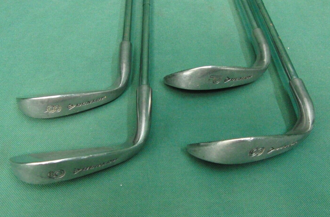 Set of 4 x Dunlop Powerplus Gi Irons 8-SW Regular Steel Shafts Avon Grips