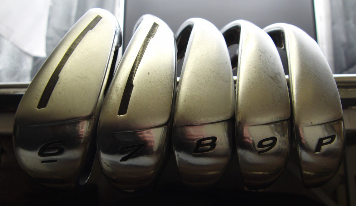Set of 5x TaylorMade Aeroburner 6-PW Irons Regular Graphite Shafts