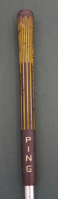 Left-Handed Ping Zing Maroon Dot 9 Iron Regular Steel Shaft Ping Grip