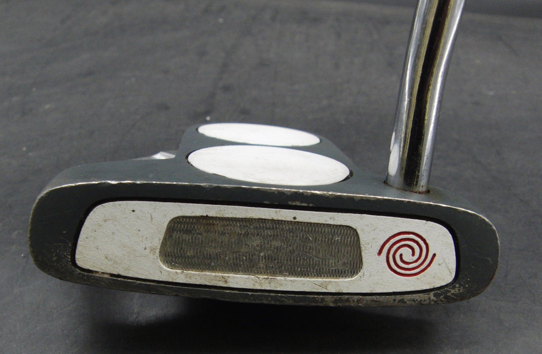 Odyssey White Steel 2-Ball SRT Putter 87cm Length Steel Shaft West Golf Grip*