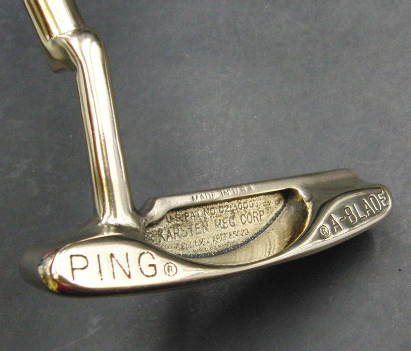 Paint Filled Ping A-Blade Karsten Putter 84.5cm Length Steel Shaft