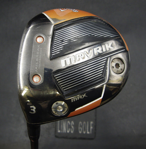Left Handed Callaway Mavrik Max 3 Wood Regular Graphite Shaft Tour Velvet Grip*