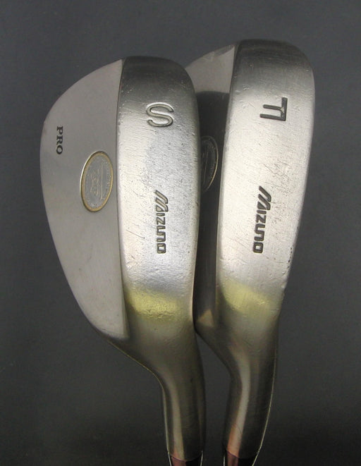 Set of 2 Mizuno T-Zoid Pro Gap+ Sand Wedges Regular Graphite Shafts*
