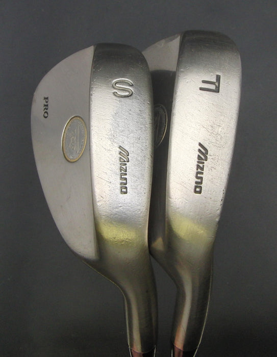 Set of 2 Mizuno T-Zoid Pro Gap+ Sand Wedges Regular Graphite Shafts*