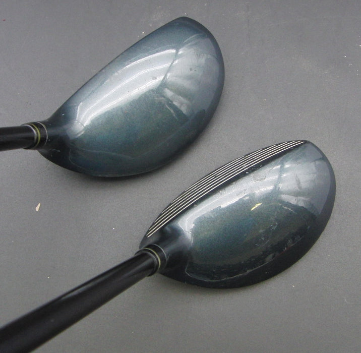 Set of 2 Kasco Power Tornado 4 Hybrid + 7 Hybrid Regular & Stiff Graphite Shafts