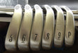 Set of 6x Callaway X18 Pro Series 5-PW Irons Regular Steel Shafts Callaway Grips