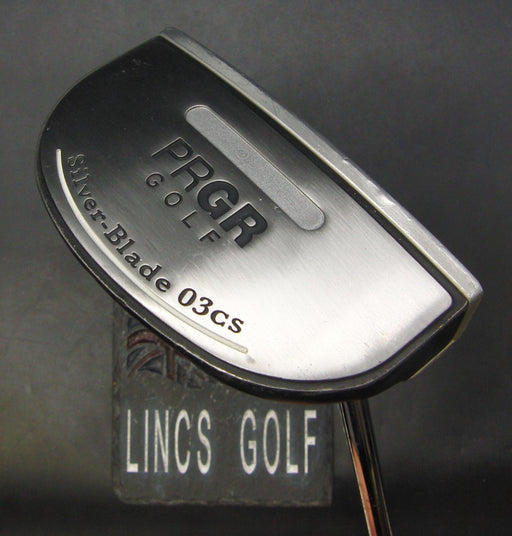PRGR Silver Blade 03CS Putter 87.5cm Playing Length Steel Shaft SuperStroke Grip