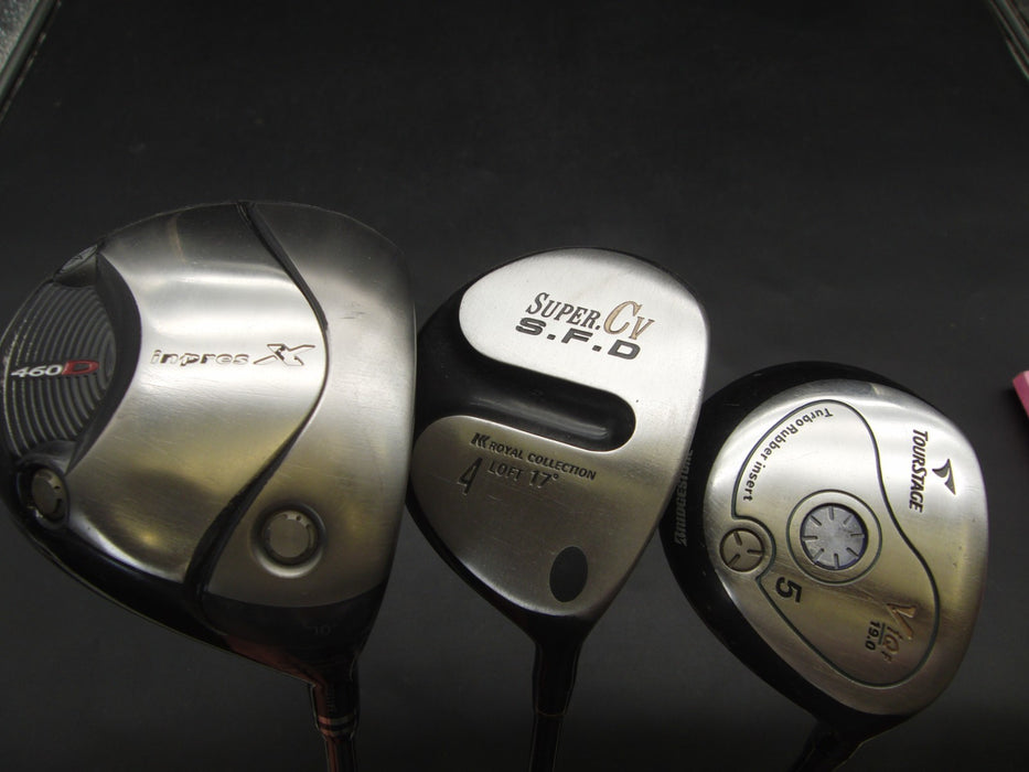 Set Of Callaway Big Bertha 4-SW Irons+ Inpresx Driver + 4 Wood + 5 Wood + Putter