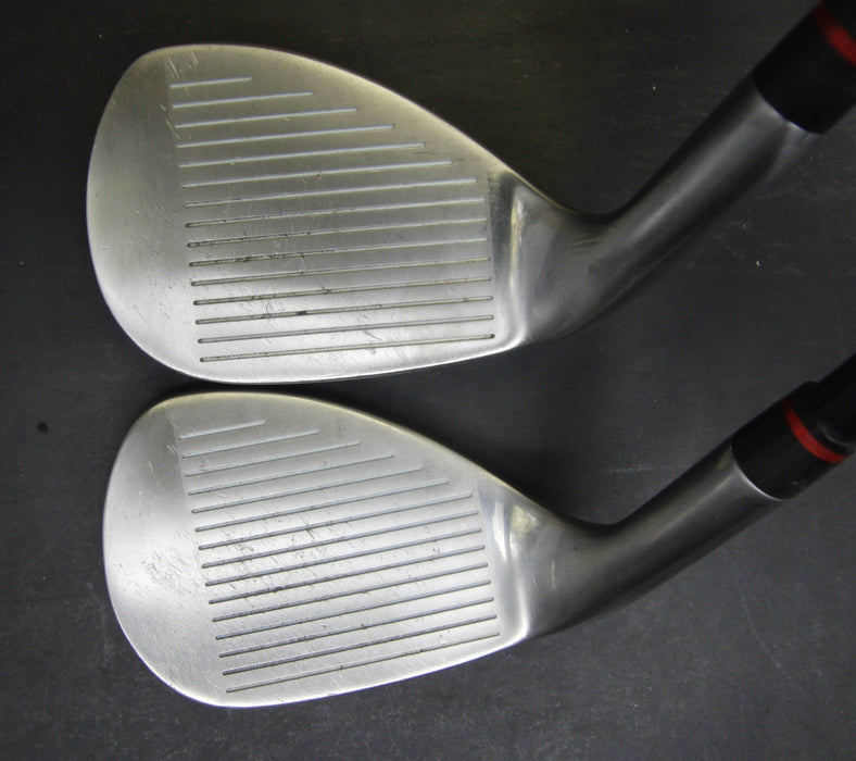Set of 2 Maruman Verity Red-V 50° Sand + 56° Gap Wedges Regular Graphite Shafts