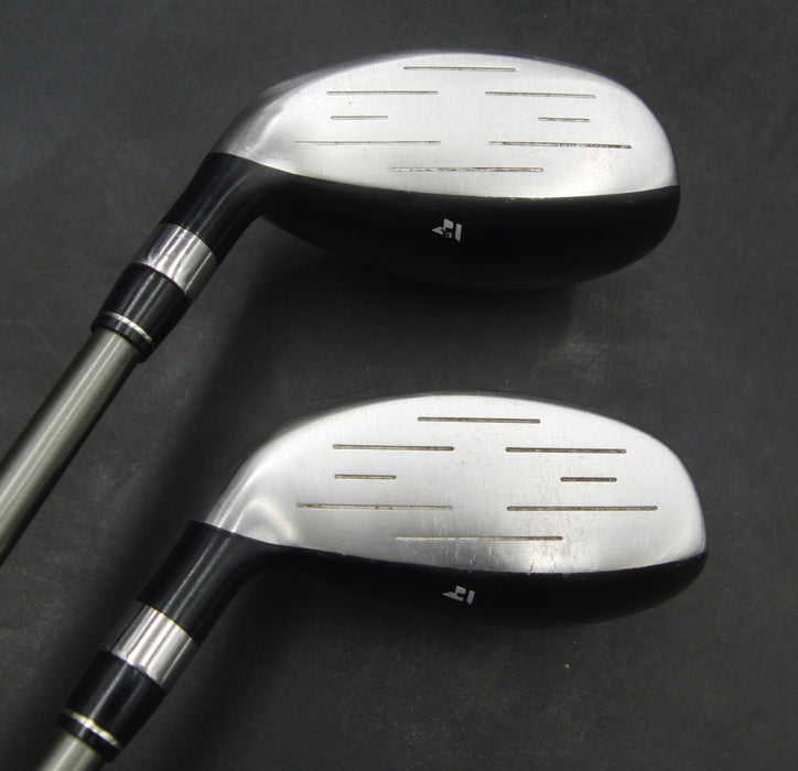 Set of 2 Gear 4 Golf Co2 3+4 Hybrids Regular Graphite Shafts CO2 Grips