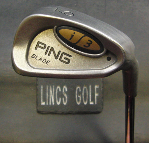 Ping i3 Blade Black Dot 9 Iron Stiff Steel Shaft Ping Grip
