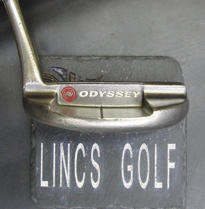 Odyssey White Ice 9 355g Putter 86.5cm Playing Length Steel Shaft PSYKO Grip