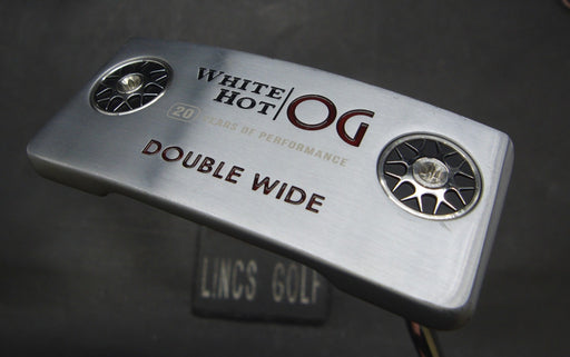 Odyssey White Hot OG Double Wide Putter Steel Shaft 86cm Length Odyssey Grip*