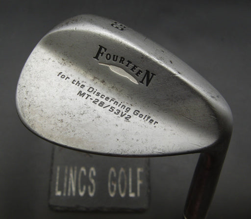 Fourteen MT-28 53° Gap Wedge Regular Steel Shaft Fourteen Grip