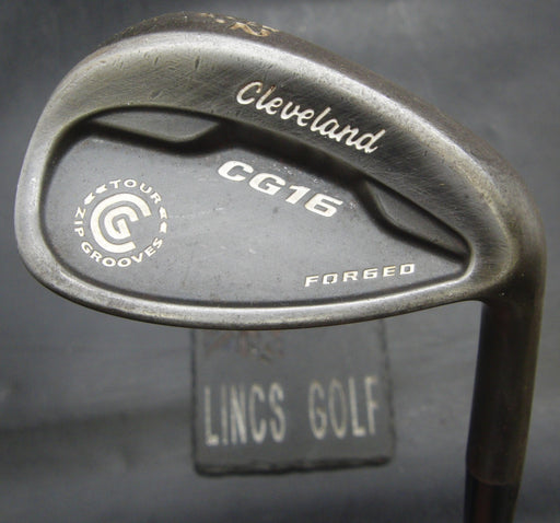 Cleveland CG16 Forged 52° Gap Wedge Stiff Steel Shaft Golf Pride Grip