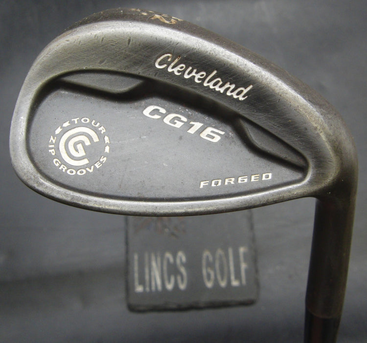 Cleveland CG16 Forged 52° Gap Wedge Stiff Steel Shaft Golf Pride Grip