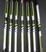 Set of 7x TaylorMade M1 2017 4-PW Irons Stiff Graphite Shafts Golf Pride Grips