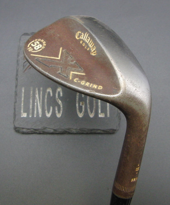 Callaway C-Grind Forged 58° Sand Wedge Regular Steel Shaft Onoff Grip