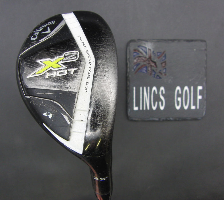 Callaway X2 Hot 22° 4 Hybrid Stiff Graphite Shaft Iomic Grip